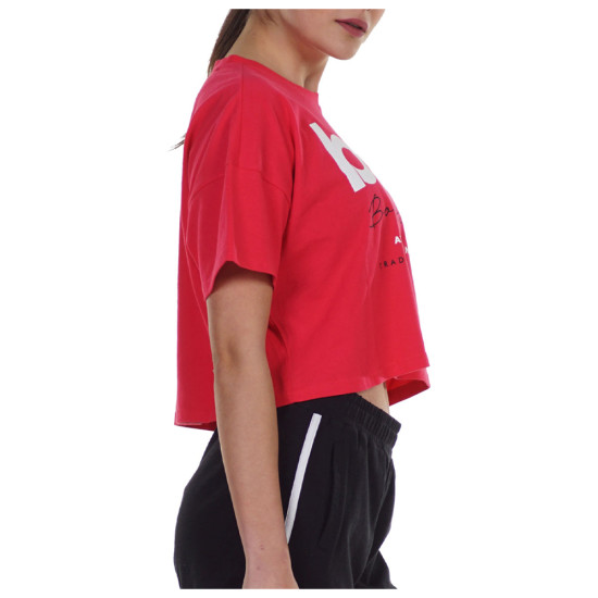 Bodyaction Γυναικεία κοντομάνικη μπλούζα crop Bodyaction Γυναικεία κοντομάνικη μπλούζα crop